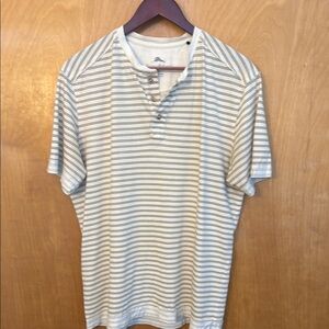 Men's Striped Henley Tommy Bahama Shirt